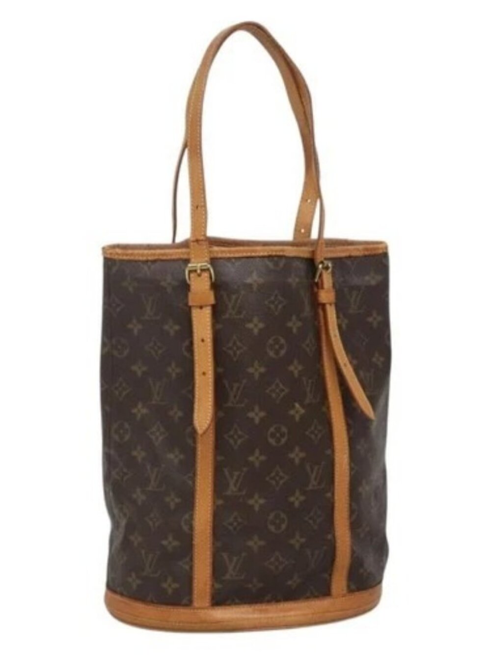 LOUIS VUITTON Monogram Bucket GM Shoulder Bag M42236 LV Auth 138294